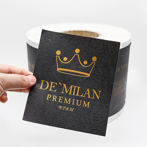 Custom Rectangular Self Adhesive Roll Waterproof Spot Uv <b>Labels</b> and Stickers Bottle Packaging Printing Maker - Product Image 2