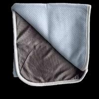 BLOCK EMF 100% tissu en fibre d'argent couverture de bébé résistante aux radiations pour Protection EMF couverture Anti-rayonnement