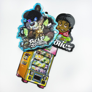 Tùy chỉnh in chết cắt túi Mylar 3.5g 7g 14g 28g cho túi thực phẩm có Logo - Product Image 5