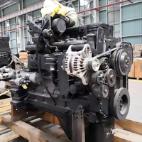 QSC8.3 para ensamblaje de motor diésel Cummins DCEC, refrigerado por agua, 6 cilindros, 4 tiempos, 186KW, 224KW, 250HP, 300HP, 2000RPM