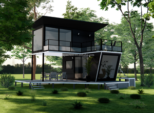 Kit de maisons architecturales haut de gamme Maisons et solutions modulaires Construction préfabriquée <span class=keywords><strong>Maison</strong></span> modulaire 2 chambres <span class=keywords><strong>Maison</strong></span> écologique - Product Image 3