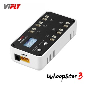 Chargeur Vifly WhoopStor3 à 6 ports avec écran couleur, charge rapide pour batteries de drones - Product Image 3