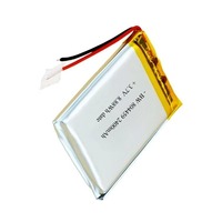 BW Chine fournir une batterie au lithium 804459 2400mAh 3.7V batterie liquide 500 Cycles pour l'électronique grand public
