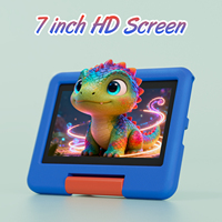 Tablette Android 12.0 de 7 pouces pour enfants, processeur quadricœur puissant, 4 Go de RAM + 32 Go de stockage, appareil photo 2MP, Wi-Fi, tablette portable résistante aux chocs