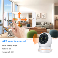 Caméra Wifi d'usine 1080P, caméra de sécurité intérieure sans fil, caméra de surveillance CCTV, caméra IP
