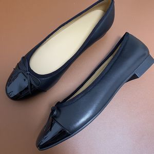 Chaussures plates pour femmes, ballerines en cuir véritable, légères, respirantes, antidérapantes, grandes tailles, été - Product Image 6