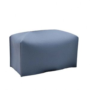 Modern Soft Leather Tissue Box Cover <b>Foldable</b> Multi-purpose Desktop Decorative Rectangular Napkin Holder Container Fashionable - Product Image 1