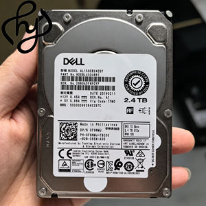 2.4TB SAS 12Gbps 7200 RPM 128MB Cache 2.5in Drive Cangkang Logam Bekas 0F9NWJ dengan Tray untuk R740 R750 - Product Image 2