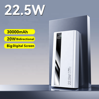 Chargeurs de téléphone portable pd20w 30000 powerbank module de charge rapide