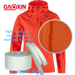 Ruban d'étanchéité composite PU imperméable à adhérence thermique pour tentes, salopettes, housses de moto - Product Image 4