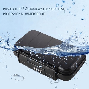 Nieuwe Outdoor ABS Waterdichte Anti-diefstal 4-cijferige Wachtwoordcombinatie Draagbare Strandkluis Slot - Product Image 5