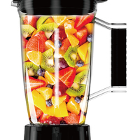 HALEY OEM ODM fruitsapblender met dubbele bekers, verstelbare bediening voor groothandelsdistributie en private label levering
