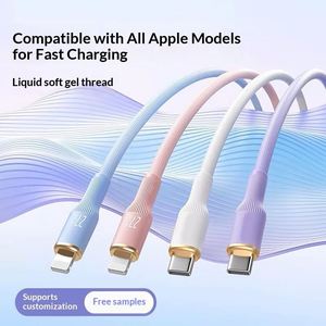 100W <b>USB</b>-C to <b>USB</b>-C Silicone Fast Charging Cable, Pure Copper Wire for iPhone 15, Honor & Type-C Devices - Product Image 2