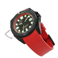 Nouvel arrivage : Lunette de montre SKX007 modifiée en acier inoxydable avec points lumineux, verre saphir plat et inserts de lunette de style fixe