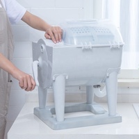 Lave-Linge Portable Manuel Mini à Chargement Frontal Sans Électricité