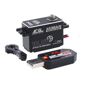 มอเตอร์ AGFRC A53BULW 16.8V 4S แรงสูง 34 กก. แรงบิดสูง 0.080 วินาที ดิจิตอล โปรแกรมได้ กันน้ำ สำหรับรถบังคับวิทยุและหุ่นยนต์ - Product Image 3