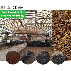 Equipo de producción de fertilizante orgánico Compost Turner Machine Motor de alta eficiencia CE ISO certificado - Product Image 4