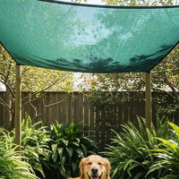 Aangepaste maat HDPE tuinnet, kas zonwering, schaduwdoek/groene schaduwnetrol
