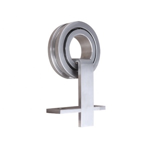 仿古风格衣柜型材重型木质系统不锈钢滑动门五金 - Product Image 1