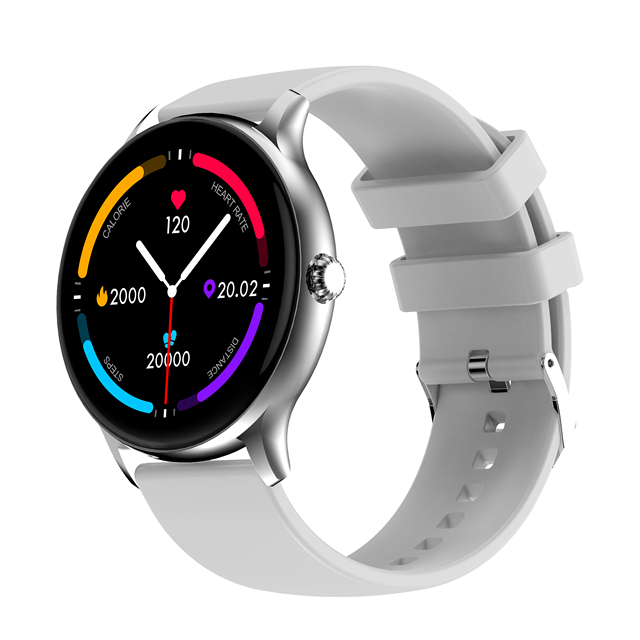 Round Smart Watch for Women Men Couple Watch Blood Pressure Health Monitor Fitness Tracker Bt Call Smartwatch 2023