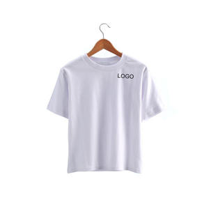 T-shirt <span class=keywords><strong>Basic</strong></span> da <span class=keywords><strong>Donna</strong></span> in Tinta Unita, Personalizzabile con Logo, Produzione Cinese - Product Image 4