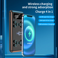 Lenovo-Power bank magnétique sans fil H21, batterie Portable de 18w, taille mini, charge rapide, 10000mAh