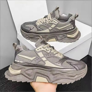 Chaussures de sport décontractées pour hommes, classiques, à bout fermé, printemps 2025, avec fermeture éclair, tige en filet respirant, imperméables, résistantes à l'usure, protection au travail - Product Image 2