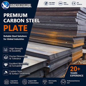 Shot Blasting S235JR S355JR Quenched 50mm 1219mm Plasma Cutting ASTM A572 Carbon Steel Sheet for Engineering - Product Image 1