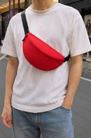 Sac banane personnalisé avec logo imprimé, sac banane en nylon en gros, fabricant OEM ODM