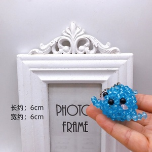 Kids Souvenir Cute Seal Animal Car <b>Keyrings</b> Promotion Gifts Shoulder Bag Charm DIY Clear Acrylic Beads Cartoon Sea Lion Keychain - Product Image 6