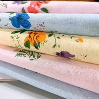 Petit mouchoir de poche carré en coton tissé 100 % sans azo, imprimé floral, tendance, pour mariage
