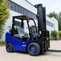 2 Tonnen 3 Tonnen Diesel-Gabelstapler Zweistufiger Mast Hubhöhe 4500mm 6000mm CE ISO Luftreifen Neu für Lager