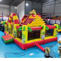 Parc gonflable gonflable pour safari, parc gonflable, château gonflable, dragon