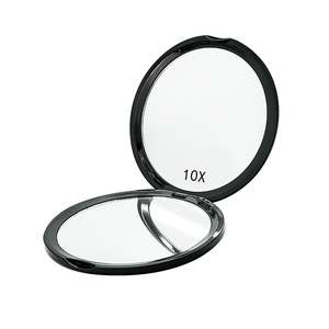 Offre Spéciale Petite Taille De Poche Forme Ronde <span class=keywords><strong>Double</strong></span> Face Miroir Avec Plat 10X GROSSISSANT Make Up Miroir Pliable Facilement Prendre - Product Image 4