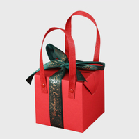Boîtes de papier de Noël avec logo personnalisé en Offre Spéciale pour cadeau Boîte d'emballage en papier colorée de haute qualité au design du Nouvel An