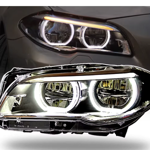 Fari YLD per BMW F10 LED 2010-2016 520i 525i <span class=keywords><strong>530</strong></span> F18, Proiettore Anteriore con DRL e Segnale, Accessori Automobilistici - Product Image 1