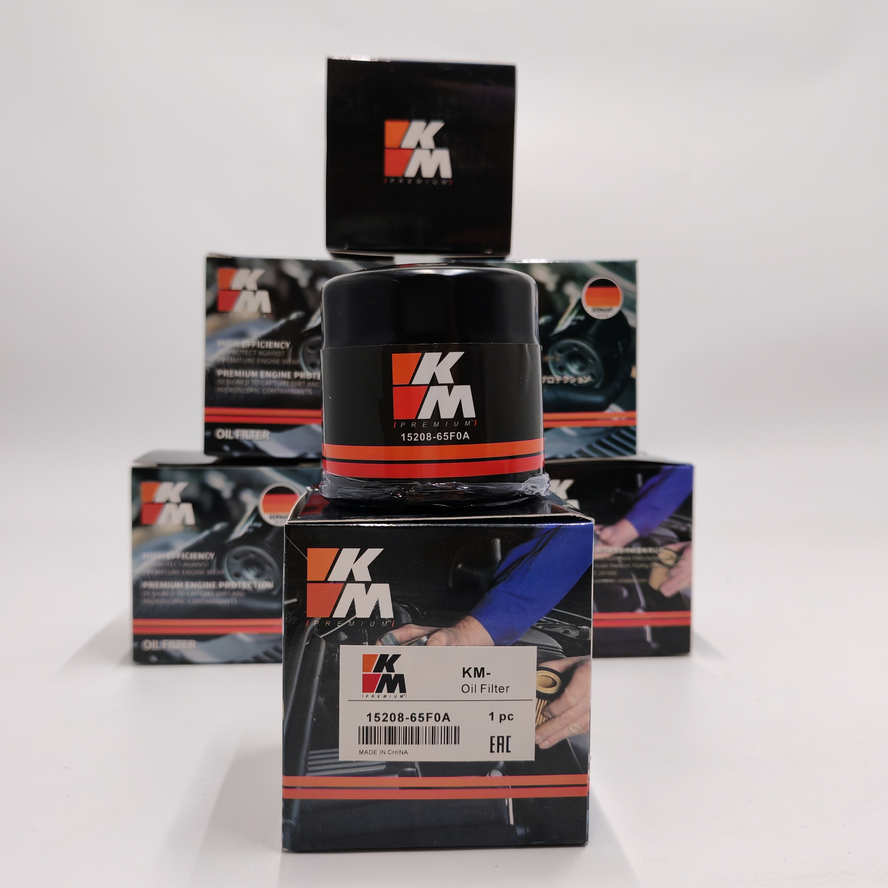 Km Premium New Oil Filter 15208-65f0a 15208-31u0b For Frontier