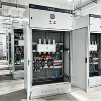 Ensemble complet de panneaux de commande ATS, boîte de distribution d'énergie, commutateur de transfert automatique, équipement de distribution d'énergie pour les usines de transformation