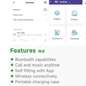 2025 nouvelles aides auditives rechargeables numériques à 16 canaux avec pour Bluetooth BTE oreille aide auditive contrôle d'application mobile - Product Image 4