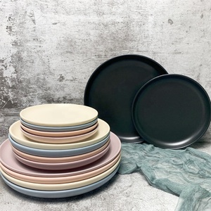 Fornitore della cina di <span class=keywords><strong>piatti</strong></span> in ceramica <span class=keywords><strong>piatti</strong></span> commercio all'ingrosso matt cena di colore <span class=keywords><strong>set</strong></span> <span class=keywords><strong>piatti</strong></span> piatto - Product Image 3