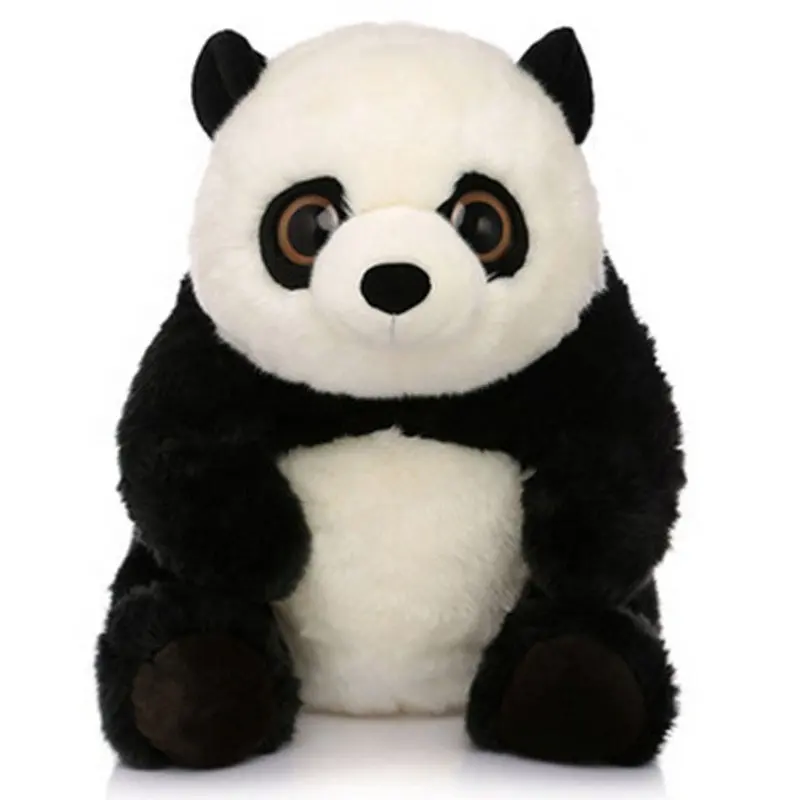 Muñeco de peluche de diseño gigante para niños, juguete de felpa suave con diseño de Panda gigante, personalizado