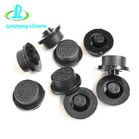 Touch-Type Silicone Waterproof Flashlight Switch Keycap Button Power Switch Cap-Model JC-249 (Black/Gray/Transparent)