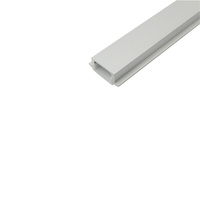 Profilé en aluminium extrudé ALU2308 23,2 mm * 8 mm pour bande LED, avec diffuseur et rail pour éclairage à bande LED