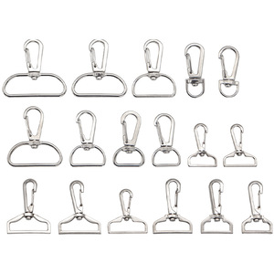 Pinrui Alloy <b>Snap</b> <b>Hook</b> Three Line <b>Hook</b> Bag Accessories Shoulder Strap Pet Dog Buckle Hardware - Product Image 1