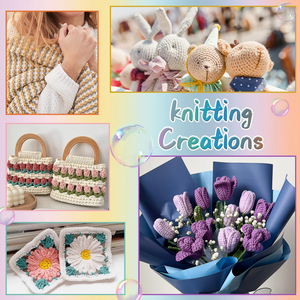 2 chiếc 75320 Bộ kim đan móc nhôm đơn sắc một đầu 10 kích cỡ khác nhau Kim thẳng kiểu dáng đơn giản - Product Image 6