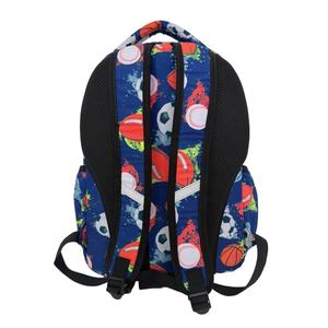 Grand Sac à Dos Scolaire Imperméable pour Garçons, Motif Football, avec Compartiment Ordinateur Portable, Capacité 20-36L, Conception Souple - Product Image 4