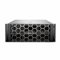 Serveur Dell R960 4U en rack, 4 sockets, 64 emplacements DIMM DDR5, PCIe 5.0 NVMe pour la virtualisation, les centres de données, les bases de données cloud, le calcul haute performance