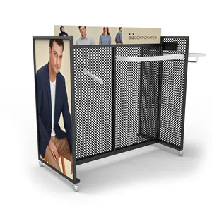 Bevis Retail Gondola Store Display Stand Clothing Display rack for Clothes Shop