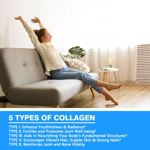 Özel etiket Glow Blend kadınlar için çok kollajen peptidler kapsül takviyesi diyet takviyesi kapsül - Product Image 4