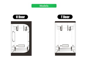 Serres de jardin en Mylar à prix de gros <span class=keywords><strong>usine</strong></span>, 600D, 60x60x120, petite serre de culture intérieure portable - Product Image 5